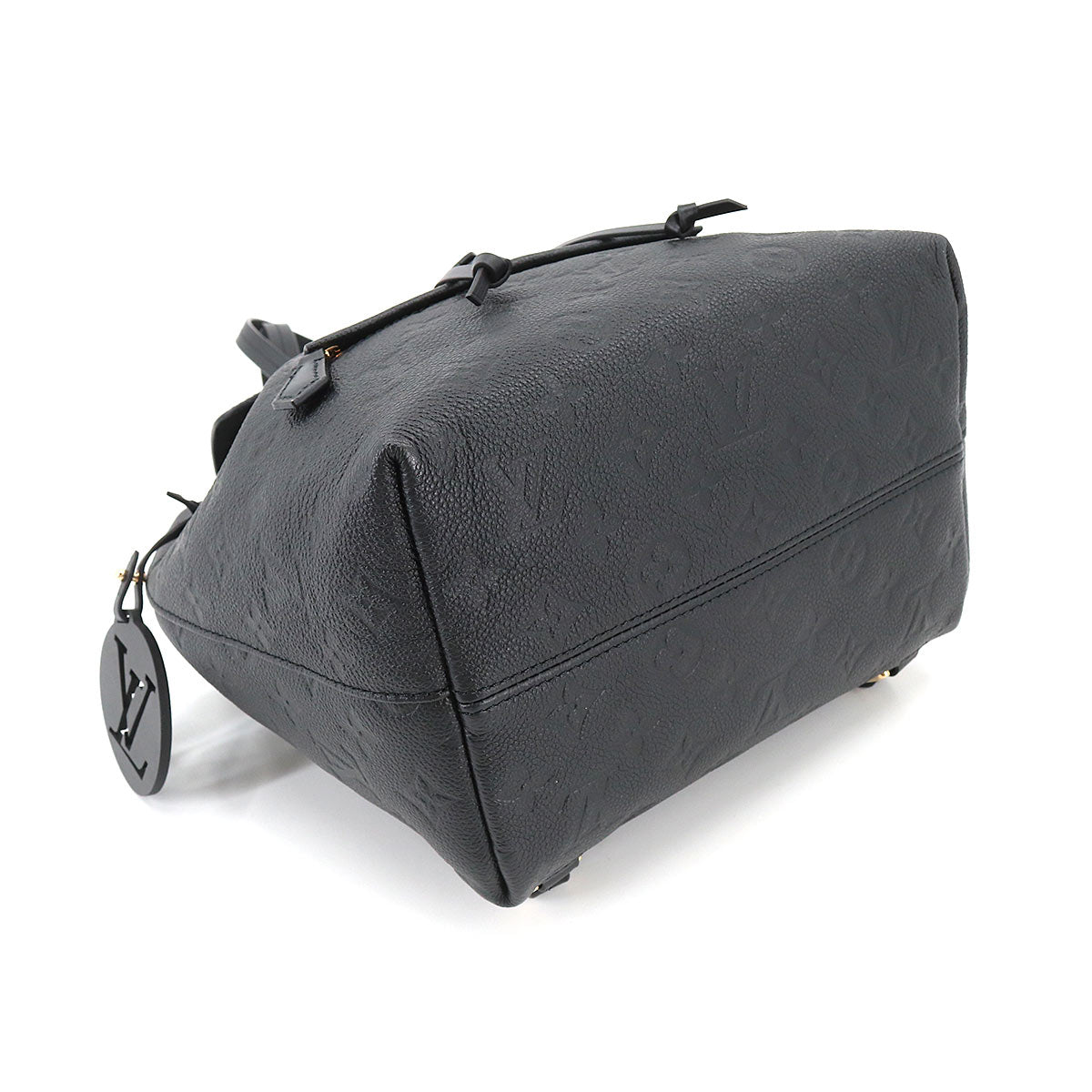 Louis Vuitton Monogram Emplant Montsouris PM Backpack Leather Noir