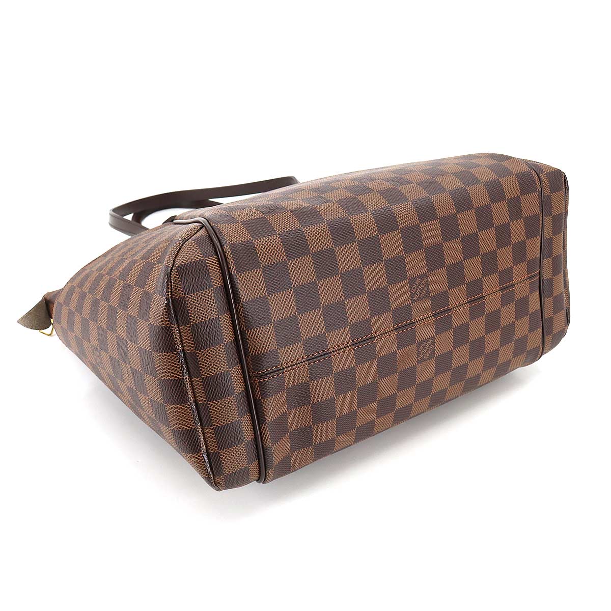 Louis Vuitton Damier Totally MM Tote Bag Ebene Brown