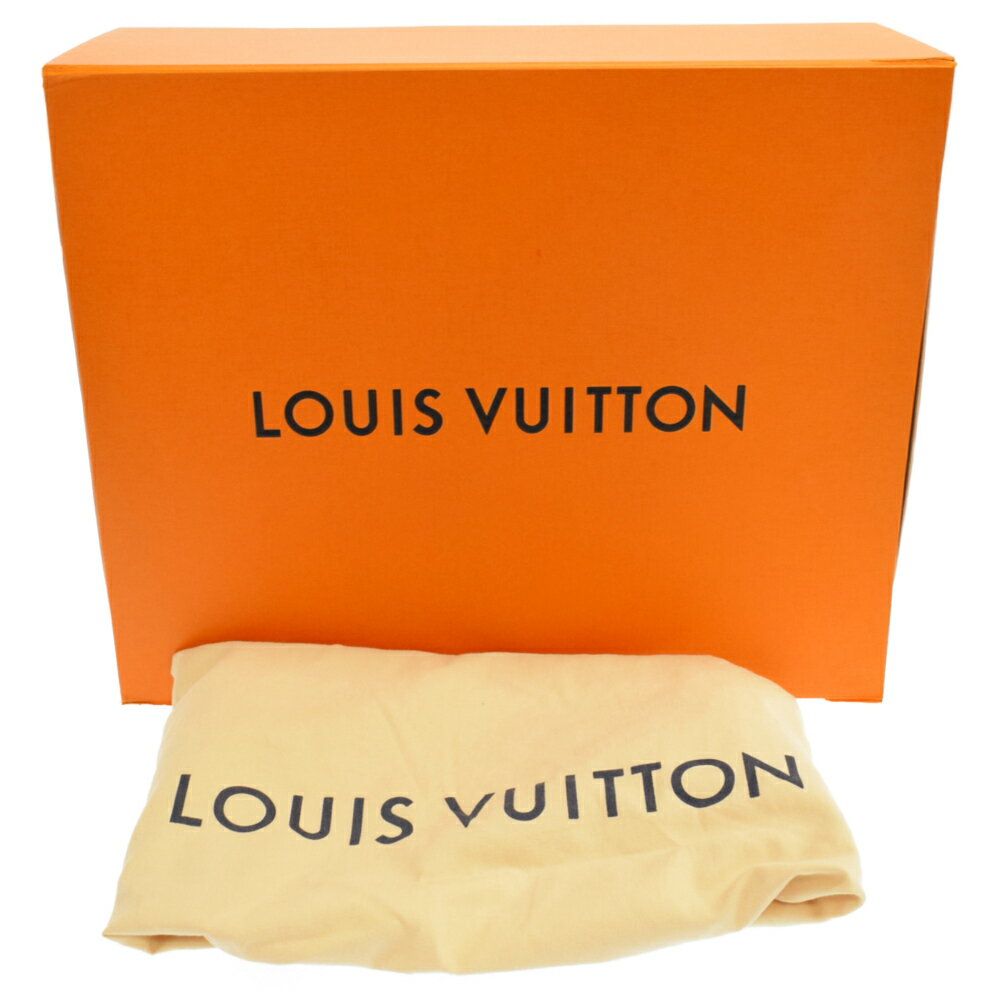 Louis Vuitton On The Go GM Monogram Giant Reverse Shoulder Bag Brown