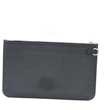 Louis Vuitton Neverfull Pouch  Leather Clutch Bag