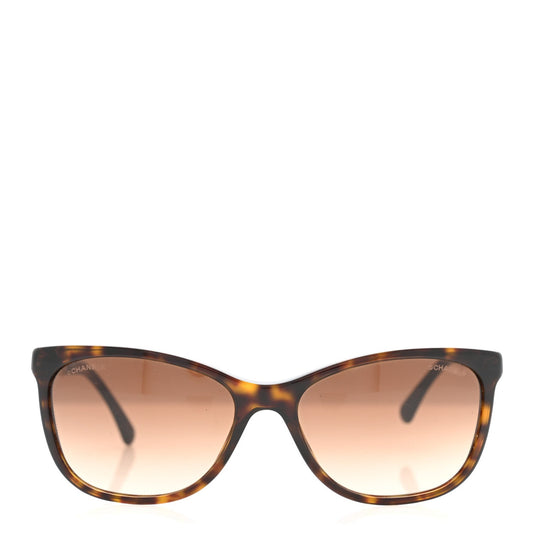 Amelia Acetate CC Chain Sunglasses 5260-Q Tortoise