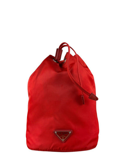 Prada Tessuto Nylon Drawstring Pouch