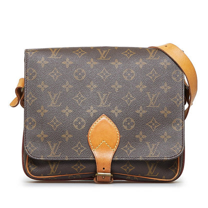 Louis Vuitton Monogram Cartesier GM  PVC Leather  Shoulder Bag