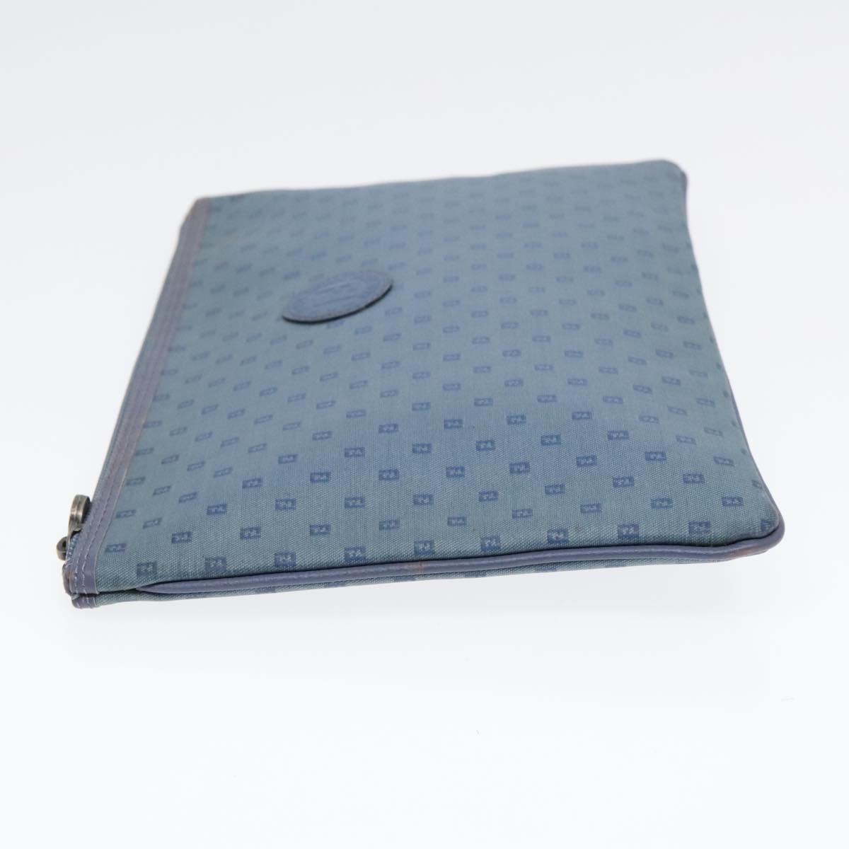 Fendi Ff  Canvas Clutch Bag