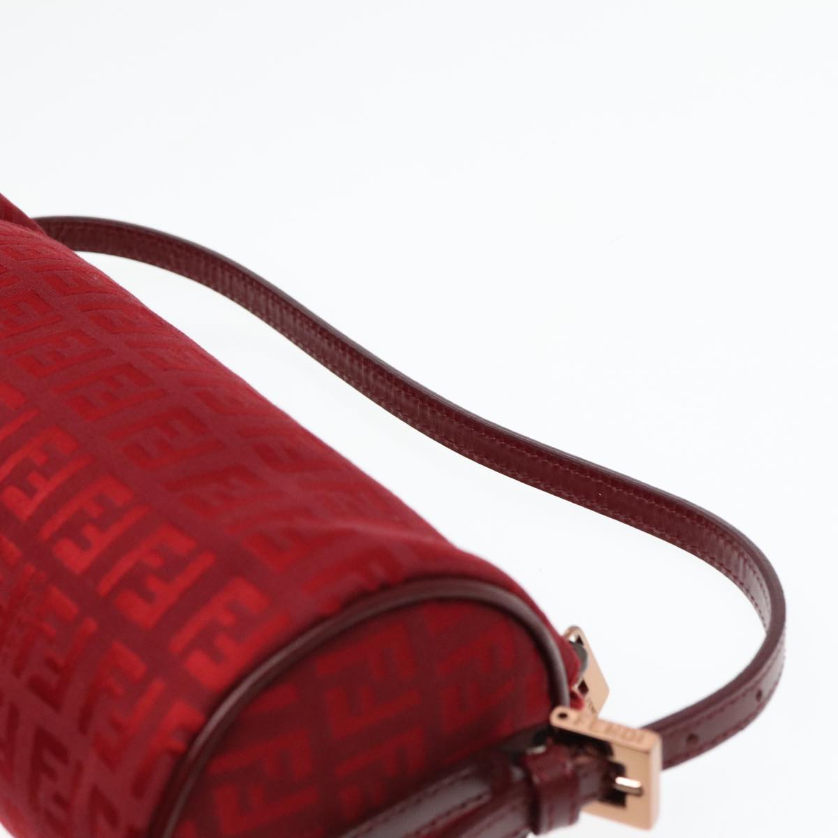 Fendi Baguette  Canvas Clutch Bag