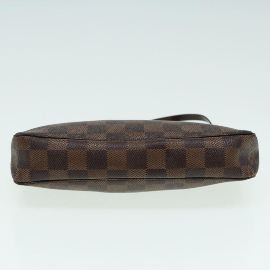 Louis Vuitton Pochette Accessoire  Canvas Clutch Bag