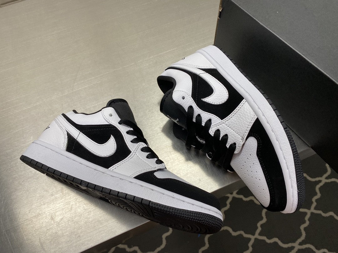  Nike Air Jordan 1 White Black For Men