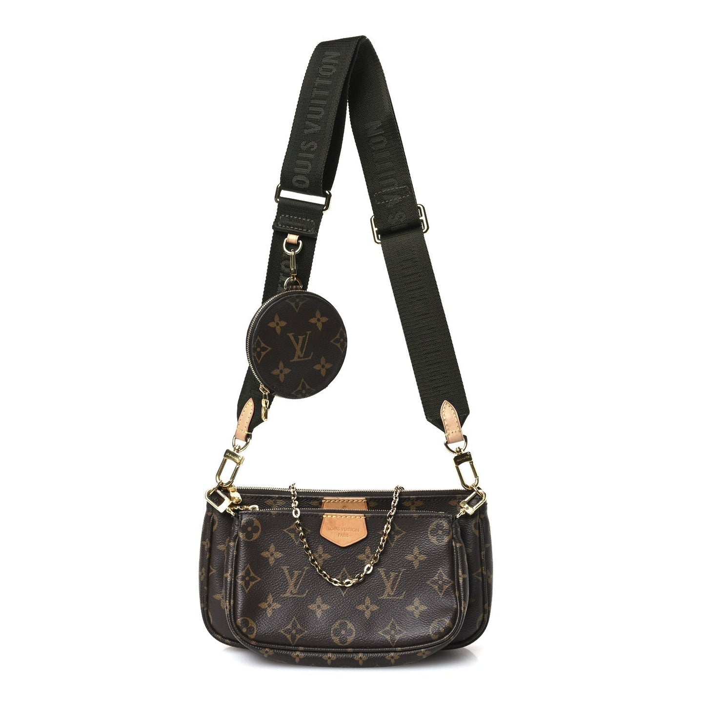 Louis Vuitton Monogram Multi Pochette Accessories Kaki
