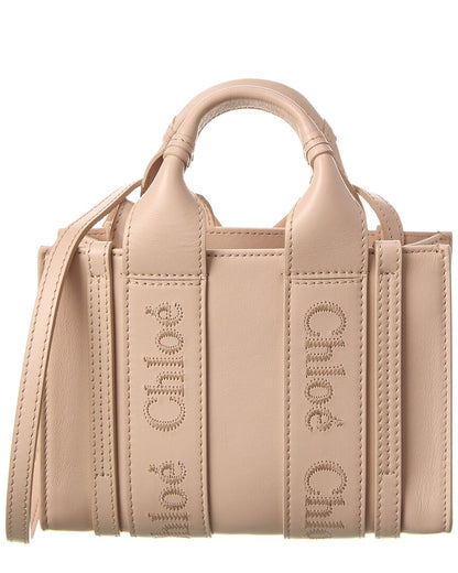 CHL - CC o? Woody Mini Leather Tote