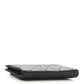 Amelia Caviar Quilted CC Zip Around Card Holder Black