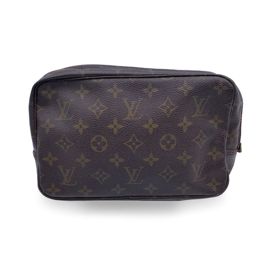 LOUIS VUITTON   Monogram Toiletry Trousse 23 Cosmetic Bag
