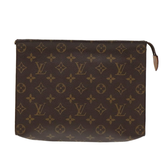 Louis Vuitton Poche Toilette  Canvas Clutch Bag