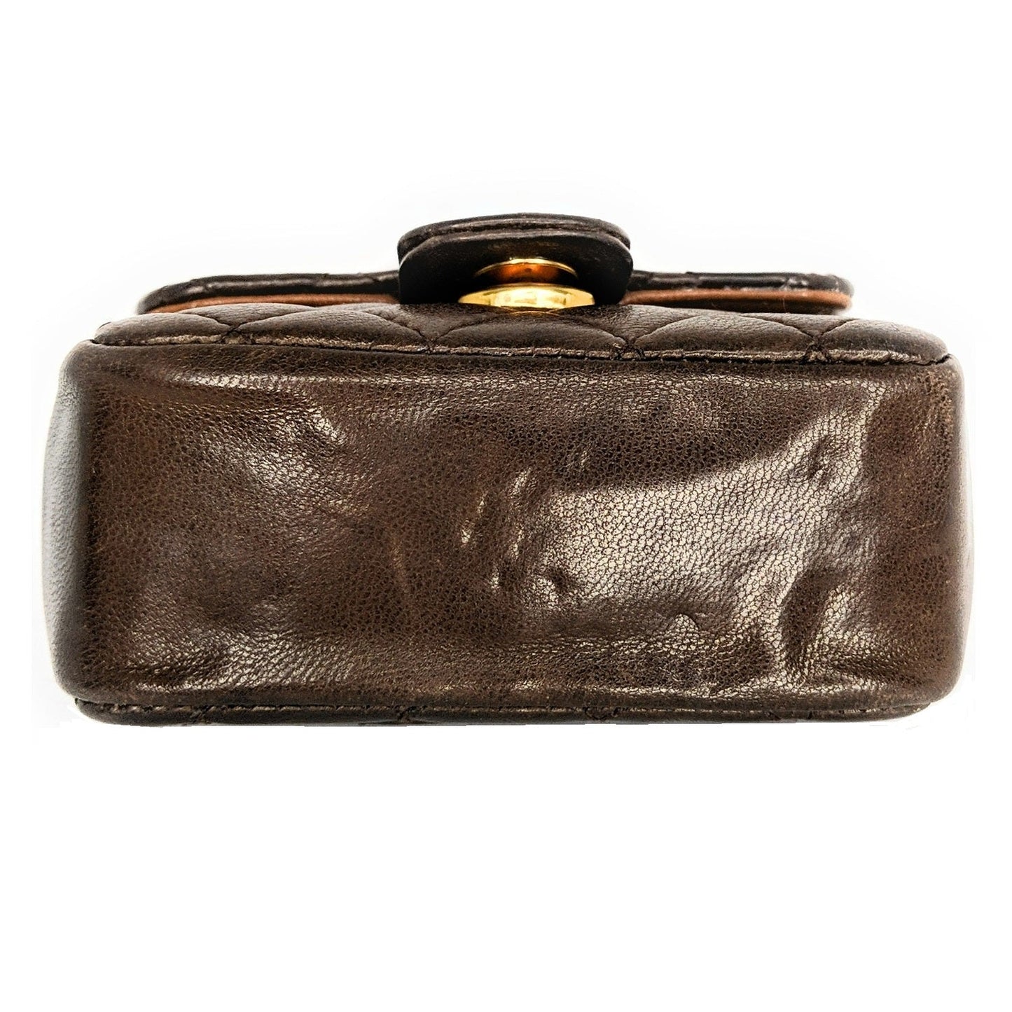 Chanel bag   Brown Quilted Micro Belt Bag