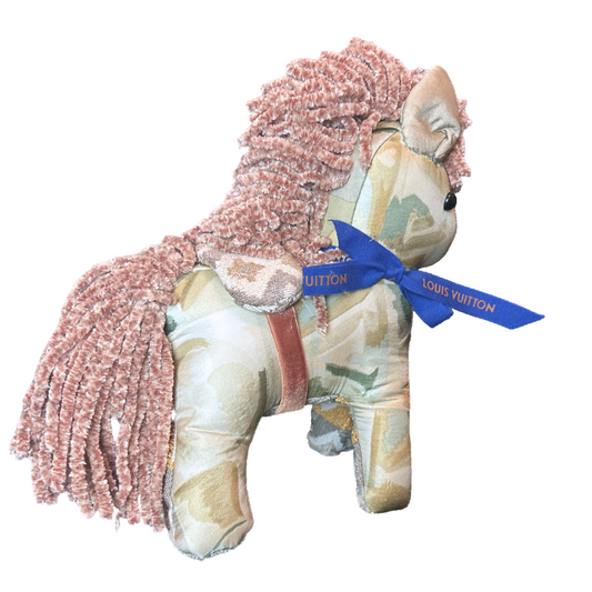 LV Au Fils du Temps   Silk Scarf Noble Pony