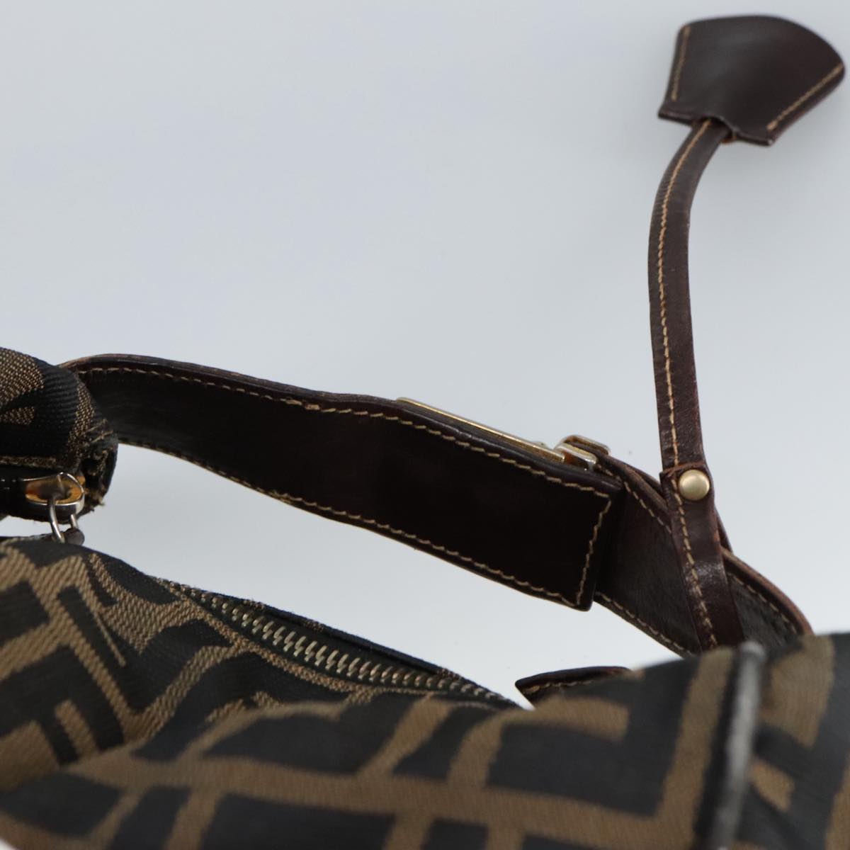 Fendi Zucca  Canvas Clutch Bag (Pre-Owned)
