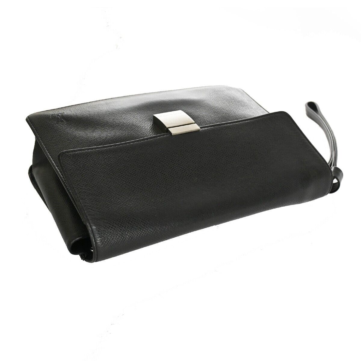 Louis Vuitton Selenga  Leather Clutch Bag