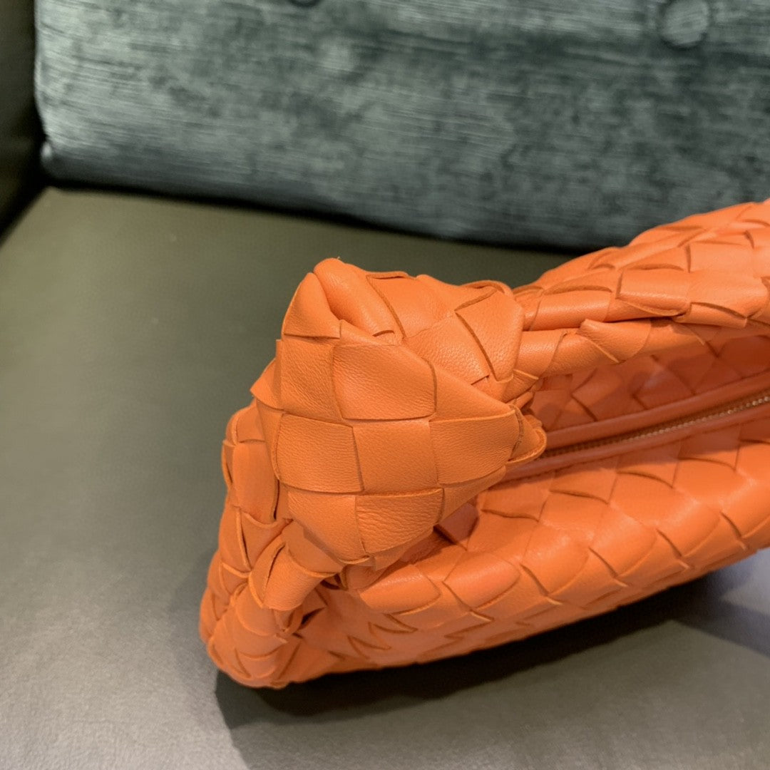BV Mini Jodie Bag For Women 11in/28AmeliaIn Tangerine 651876VCPP57003