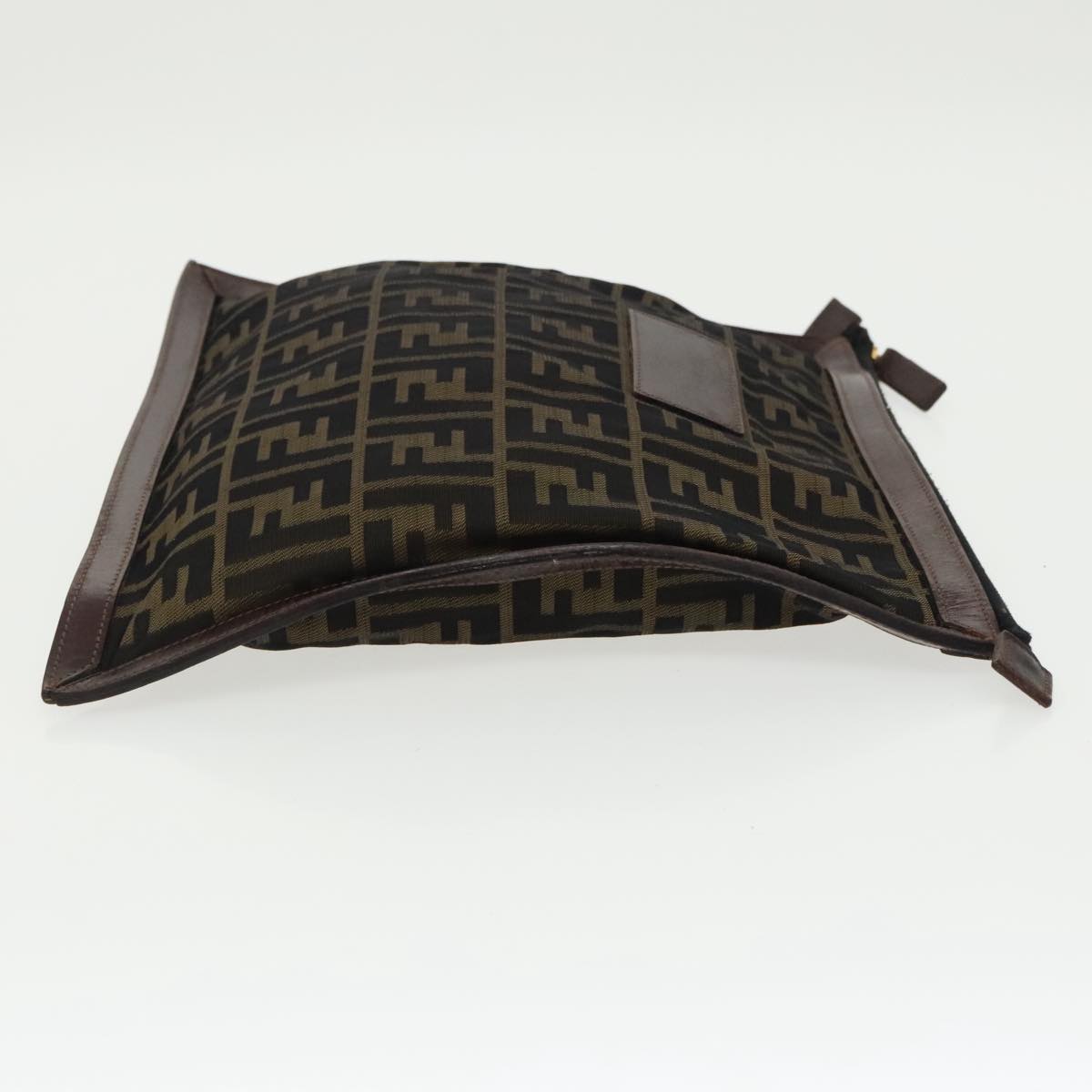 Fendi Zucca  Canvas Clutch Bag (Pre-Owned)