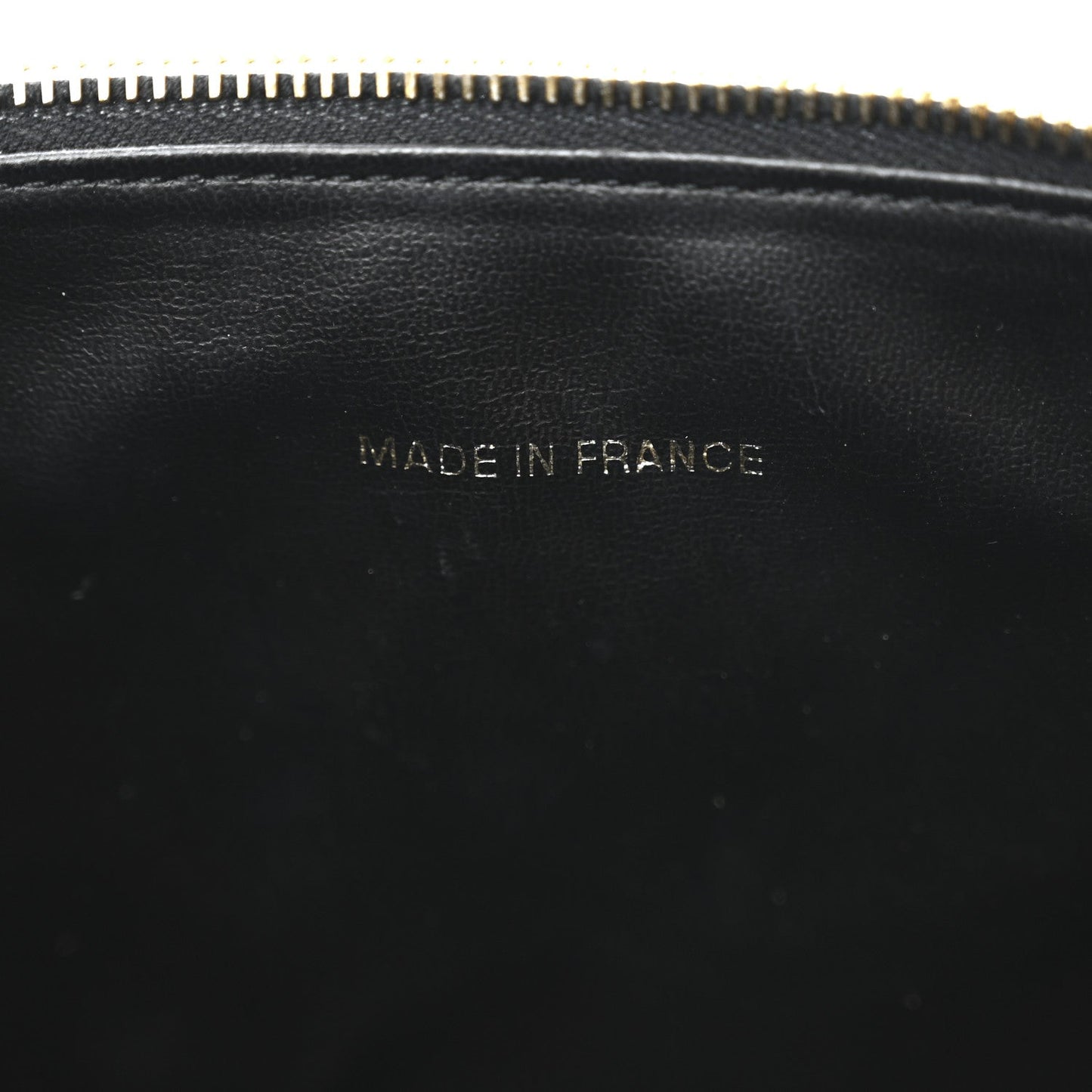 Amelia Caviar Vanity Cosmetic Case Black