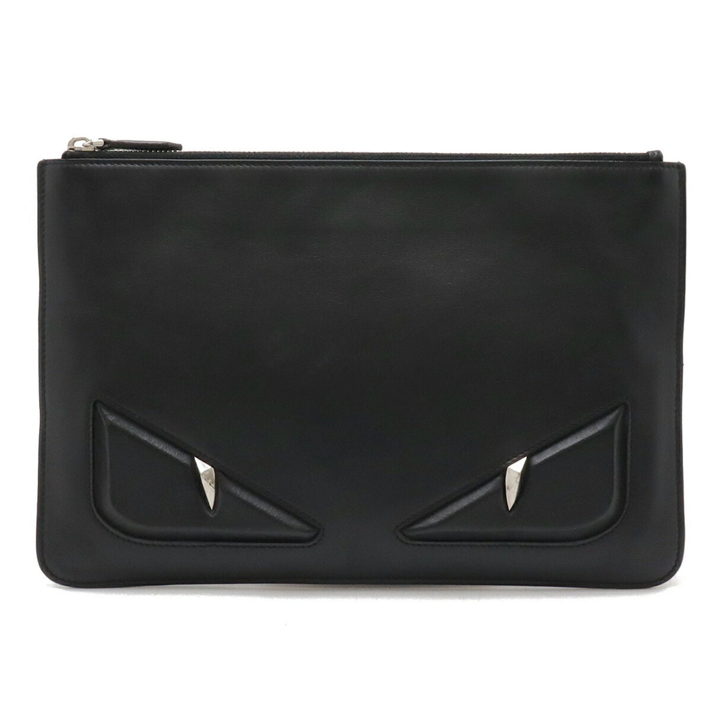 Fendi  Leather Clutch Bag (Pre-Owned)