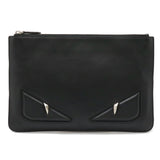 Fendi  Leather Clutch Bag (Pre-Owned)
