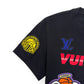 Louis Vuitton NBA Multi Logo Tee Black