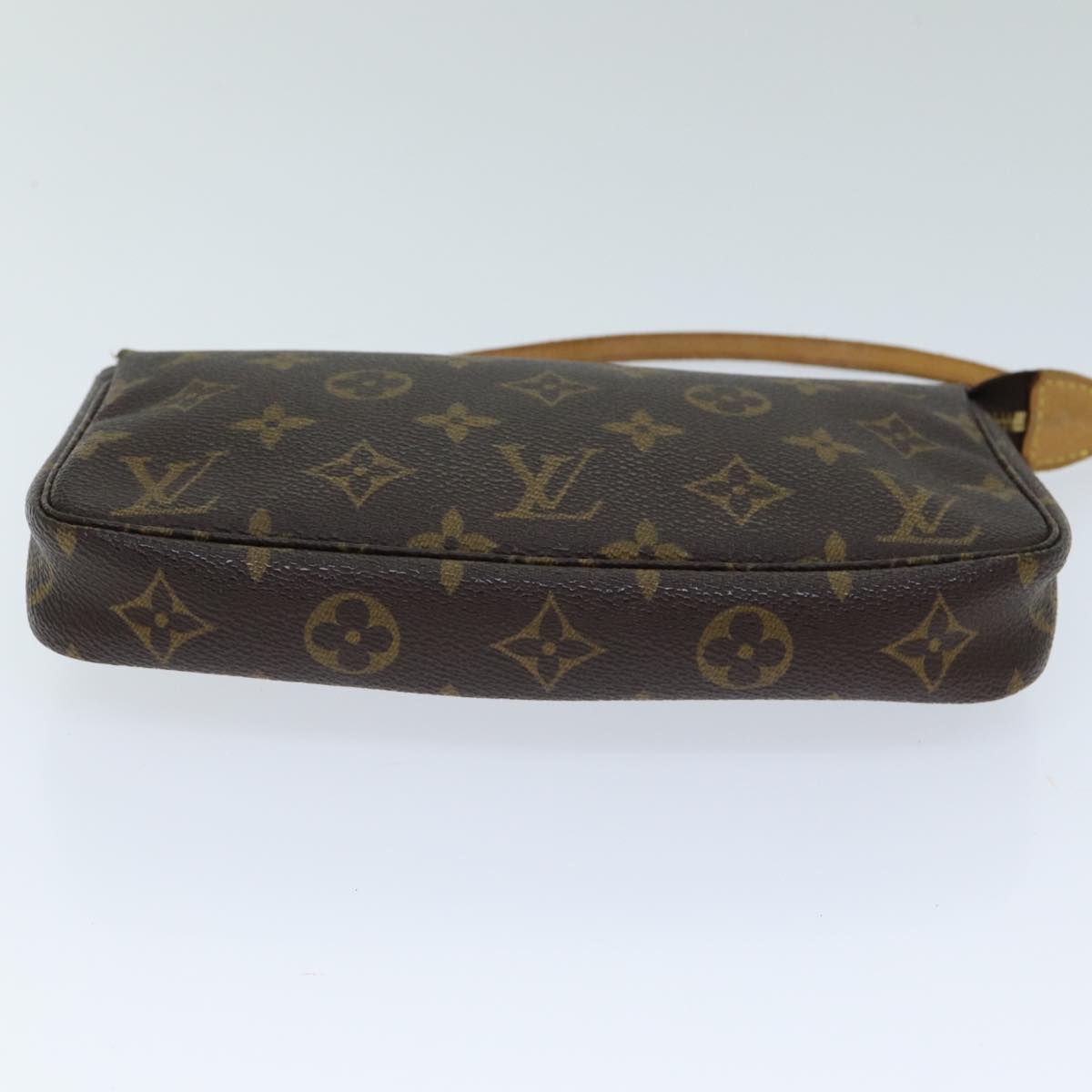 Louis Vuitton Pochette Accessoire  Canvas Clutch Bag