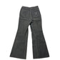 Chanel   Washed Black Denim Flare Jeans