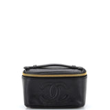 CHANEL   Timeless Cosmetic Case Caviar Small