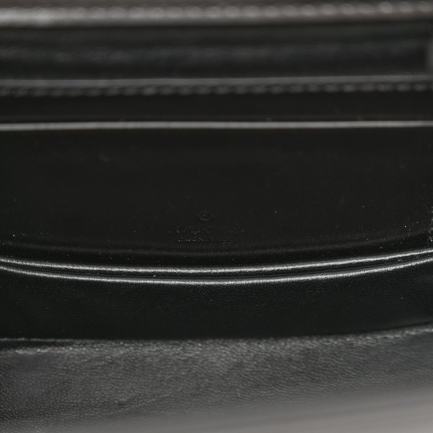 Amelia Boarded Dyana Lux Calfskin Web Monochrome Mini Bamboo 1947 Top Handle Bag Black