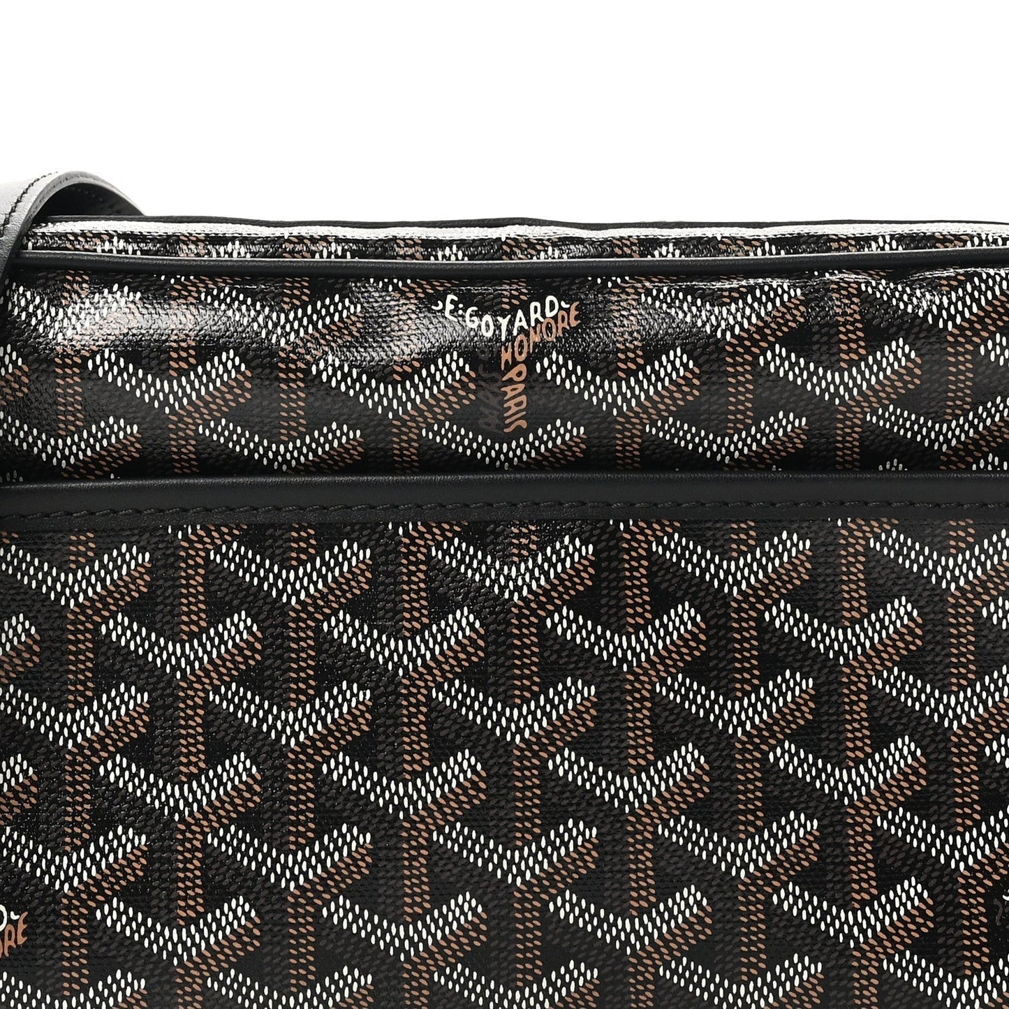 Goyard Goyardine Sac Cap Vert Black