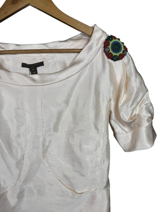 Louis Vuitton Beaded Short Sleeve Top
