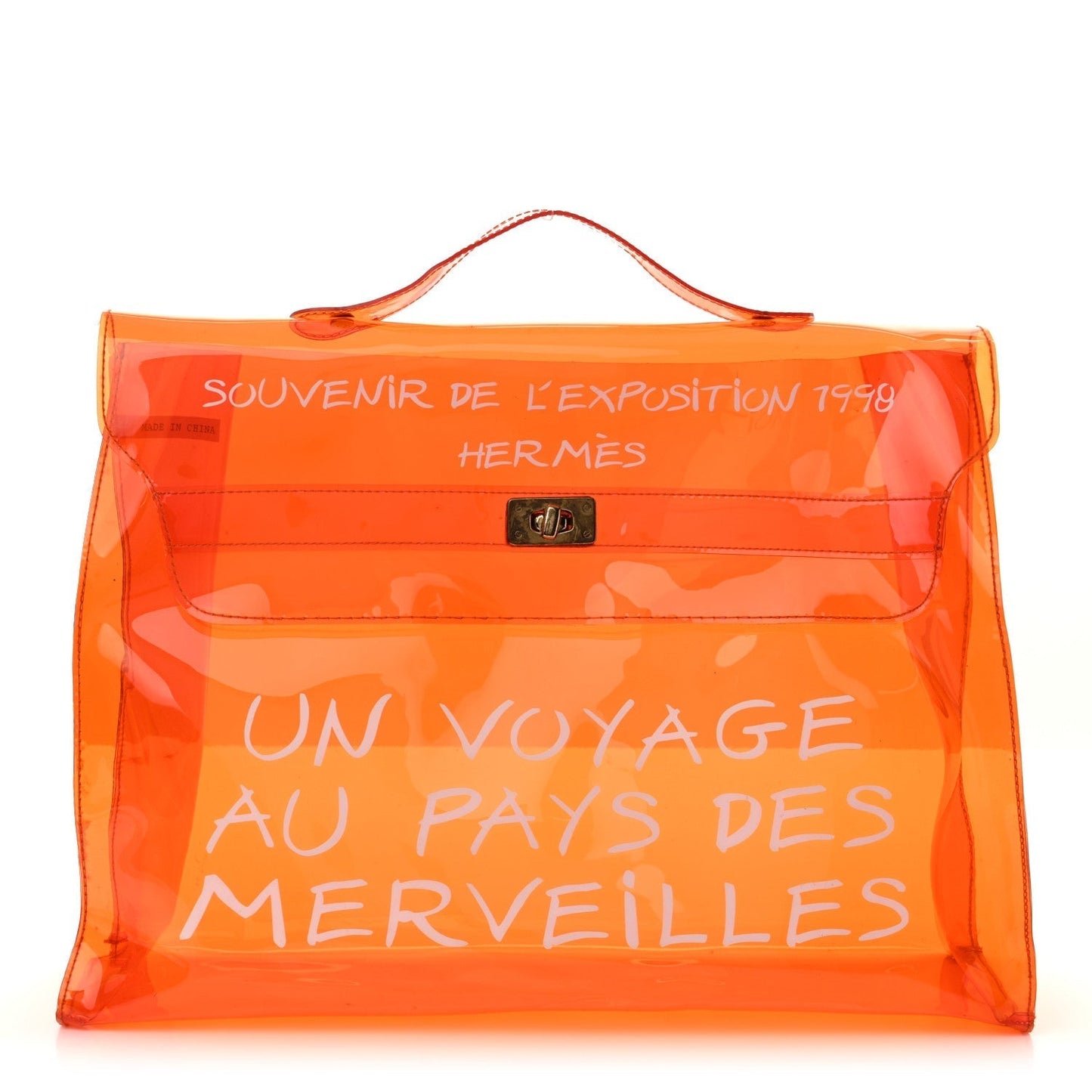 Amelia Vinyl Souvenir De L'Exposition Kelly Orange