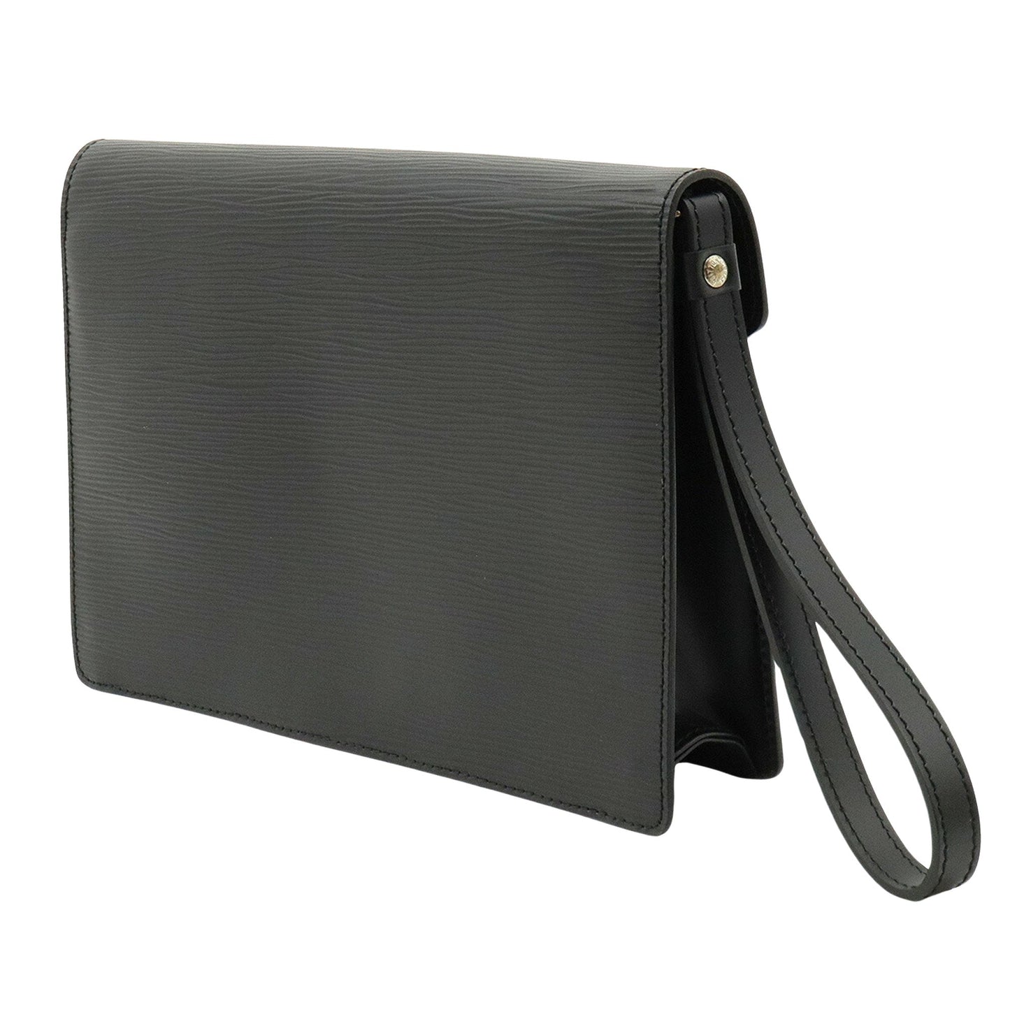 Louis Vuitton Sellier Drangonne  Leather Clutch Bag