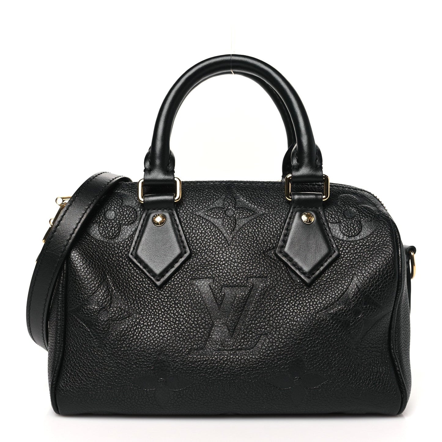 Louis Vuitton Empreinte Monogram Giant Speedy Bandouliere 20 Black
