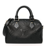 Louis Vuitton Empreinte Monogram Giant Speedy Bandouliere 20 Black