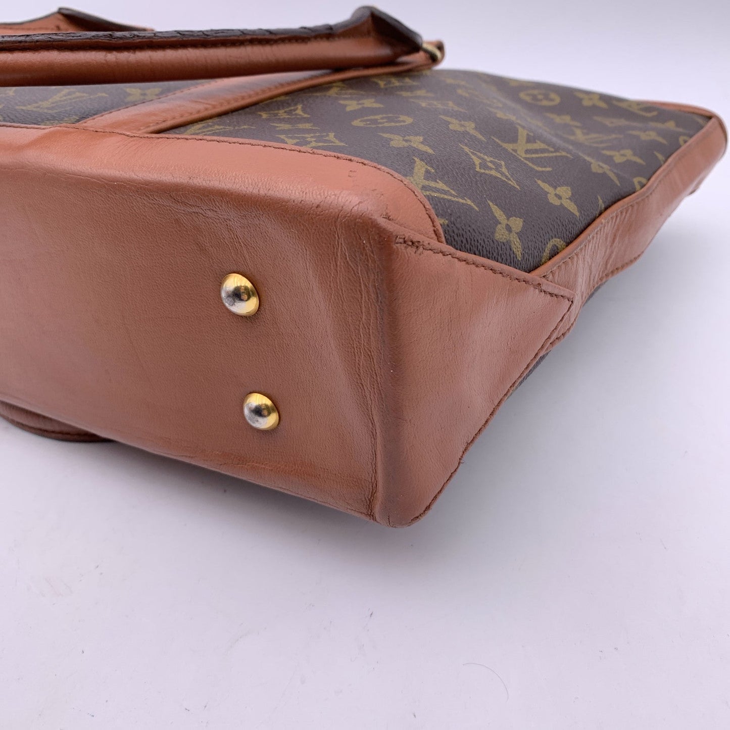 LOUIS VUITTON   Monogram Canvas Sac Weekend Tote Bag