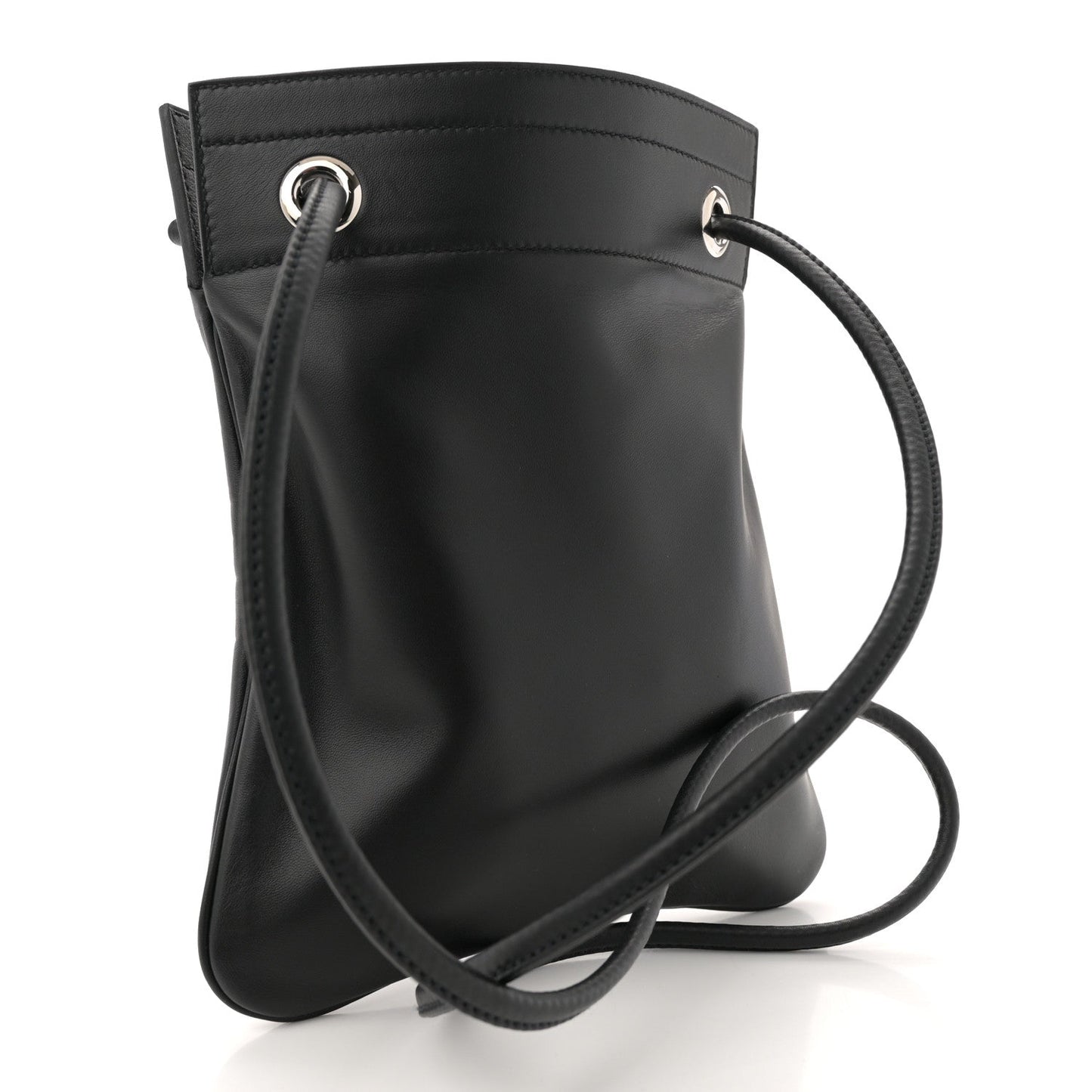 Amelia Milo Lambskin Swift Mini Aline Black