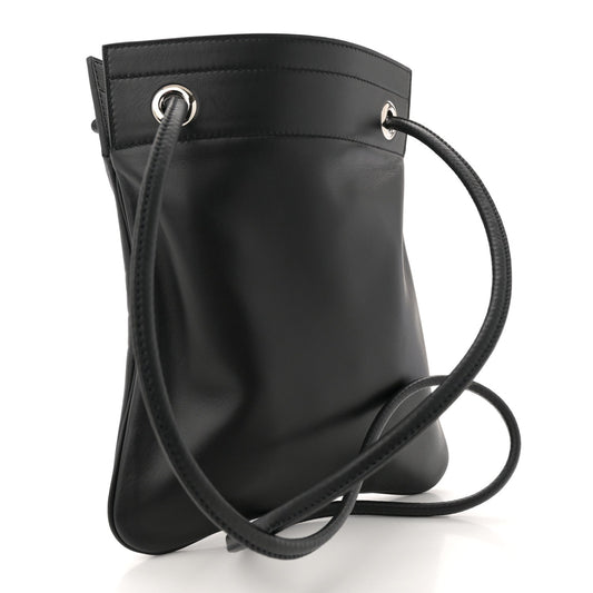 Amelia Milo Lambskin Swift Mini Aline Black