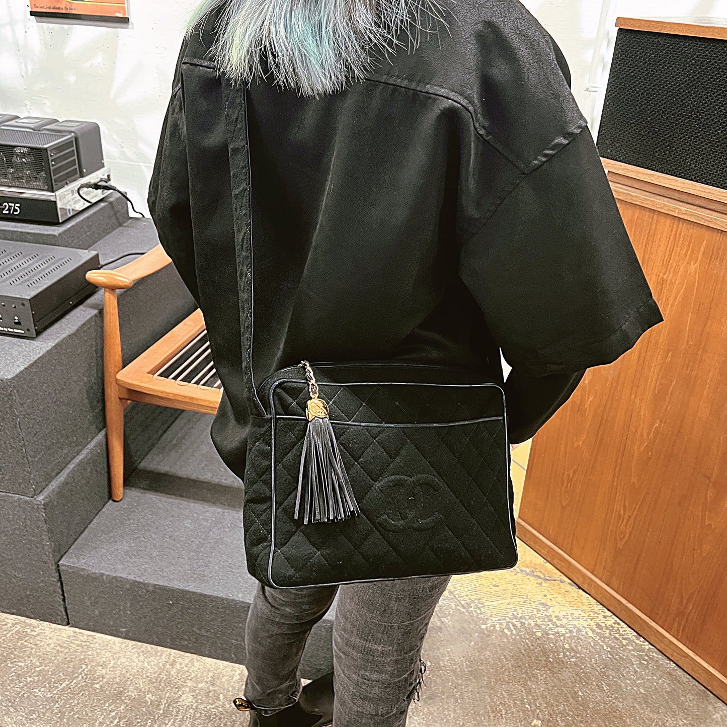 Chanel   Golden Ball Crossbody Bag