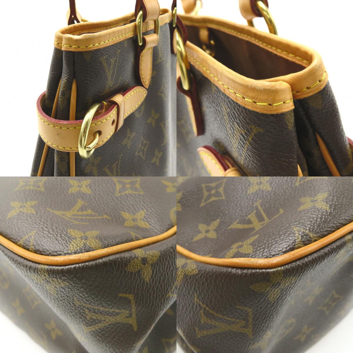 Louis Vuitton   Vertical  Bag Tote Bag PVC Coated Canvas Monogram  Brown M51153