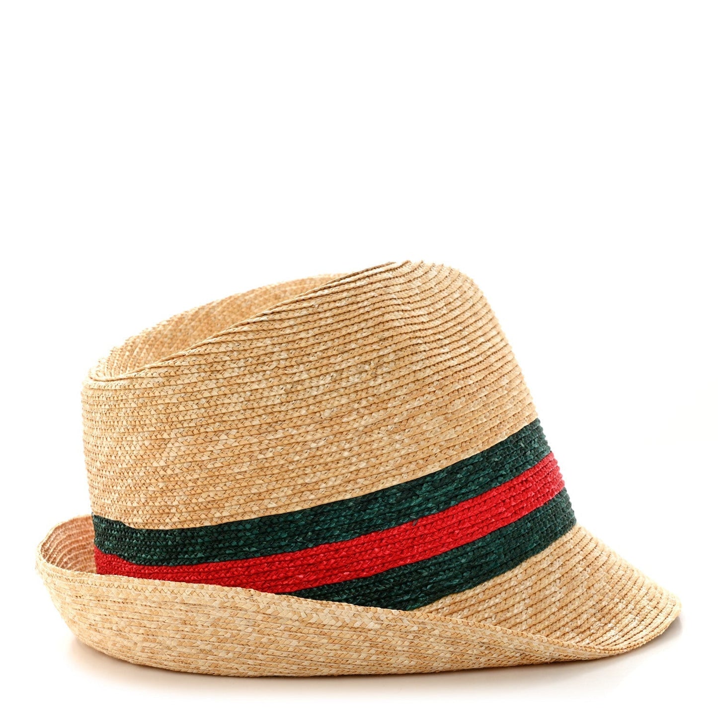 Amelia Abaca Straw Web Fedora Hat XS