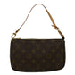 Louis Vuitton Pochette Accessoire  Canvas Clutch Bag