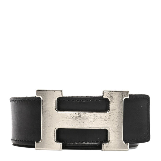 Amelia Box Togo 32mm H Belt 90 36 Black Chocolate