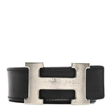 Amelia Box Togo 32mm H Belt 90 36 Black Chocolate