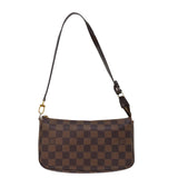 Louis Vuitton Pochette Accessoire  Canvas Clutch Bag