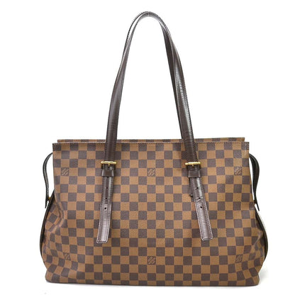Louis Vuitton Damier Ebene Chelsea Canvas Shoulder Bag
