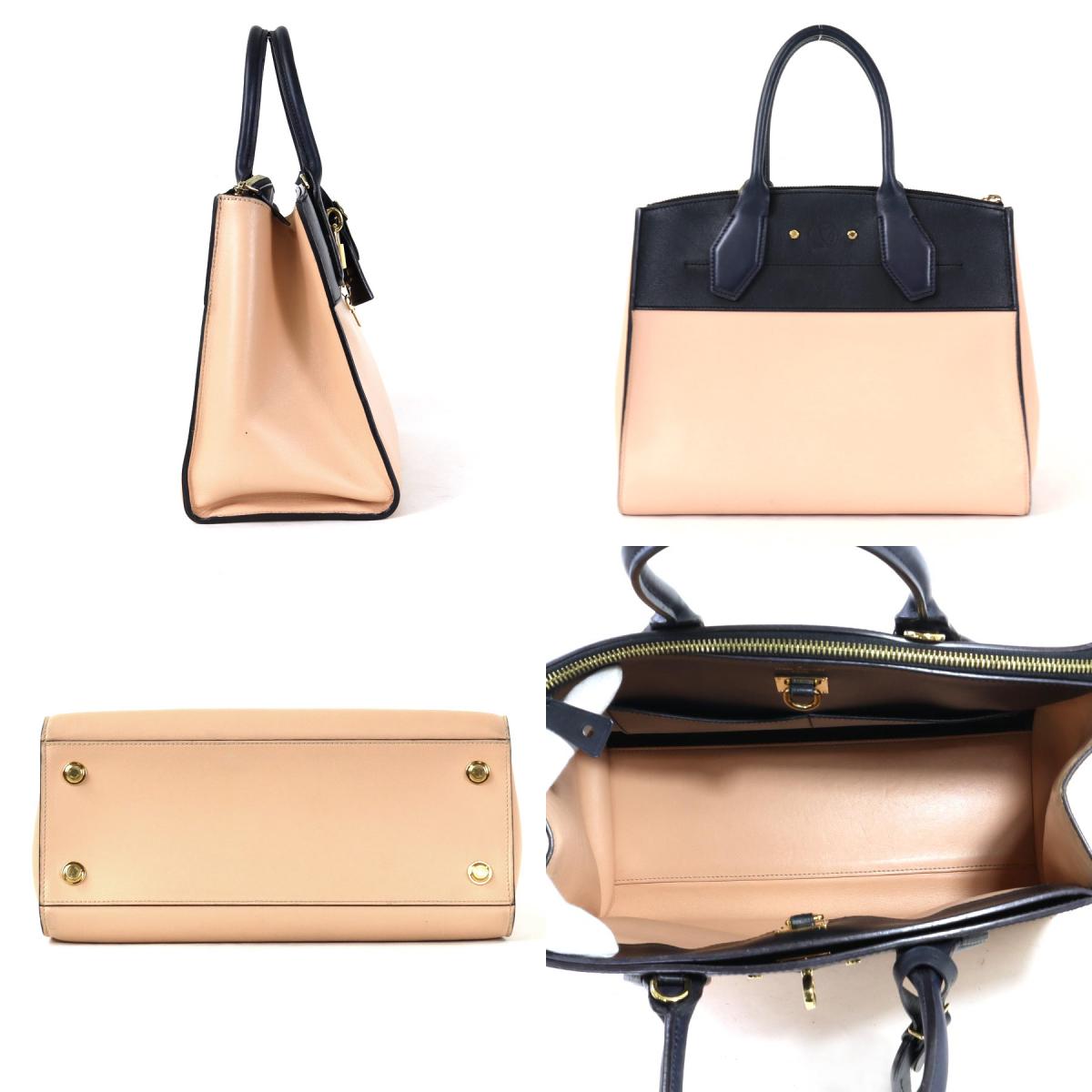 Louis Vuitton Shoulder Bag City Steamer MM Leather