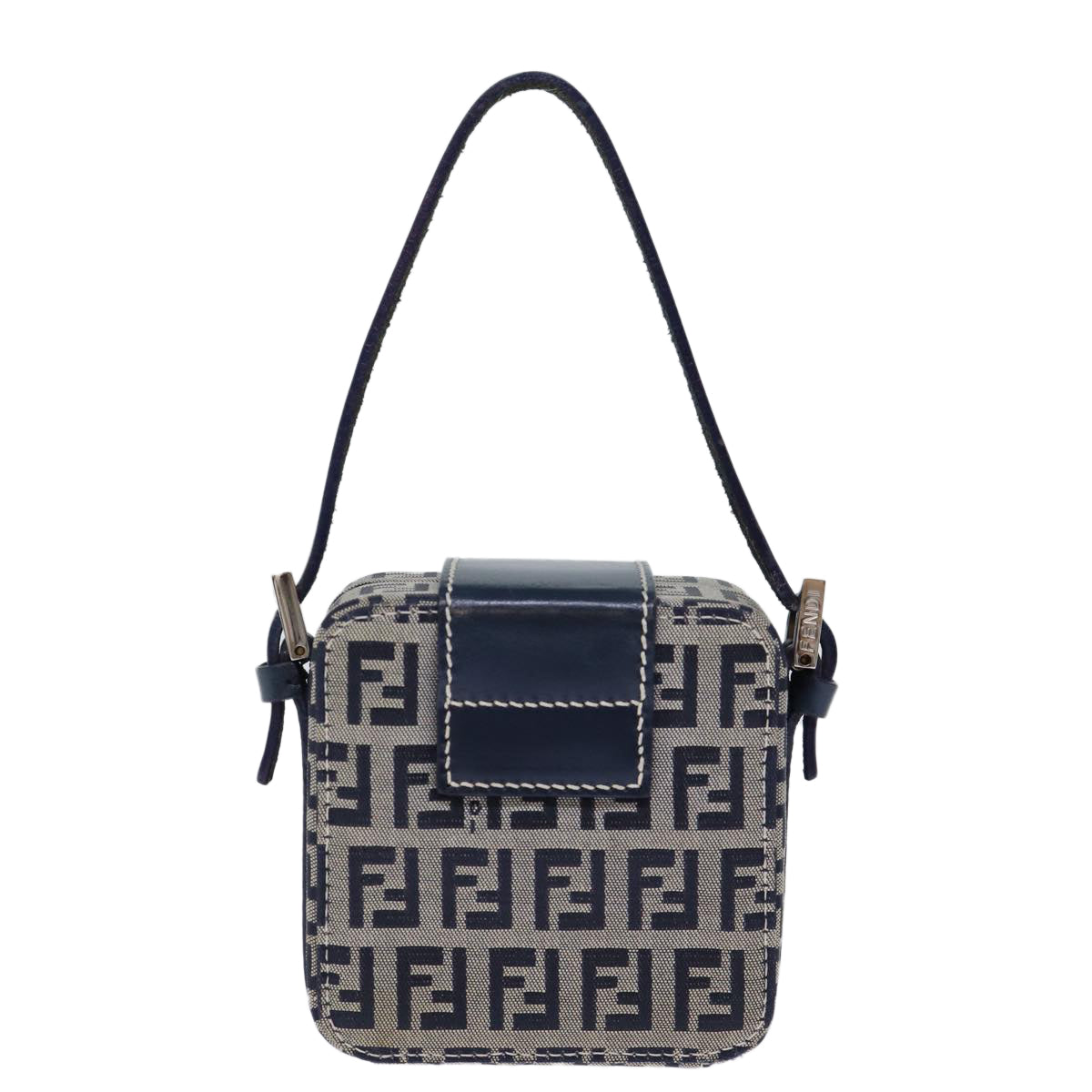 Fendi Zucchino  Canvas Clutch Bag