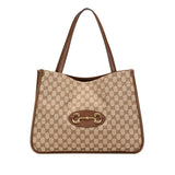 Gucci Horsebit 1955 GG Canvas Tote Bag